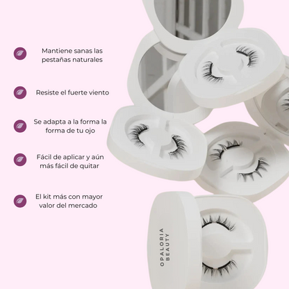 Kit de Pestañas Magnéticas® – Luce una Mirada de Impacto en Segundos