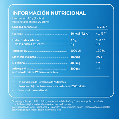 Cortireset - Bebida antiestrés y desinflamatoria de Opaloria