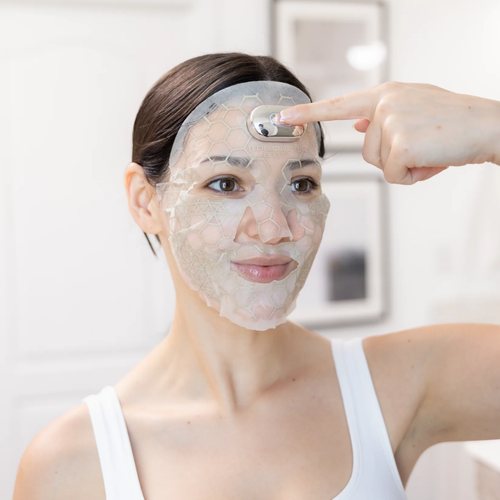 Mascarilla de Tela SilverFusion + Cápsula Activadora Tonificante