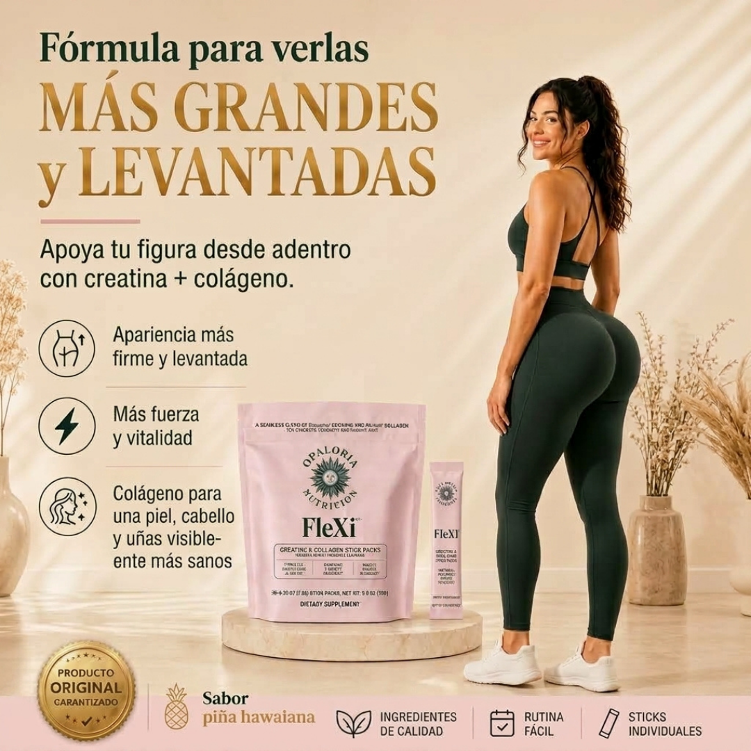Creatina y Colágeno en Sobres Opaloria