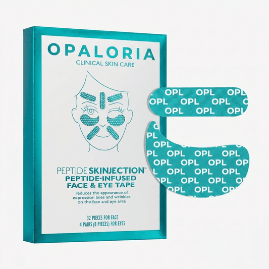 Cinta Facial con Péptidos — Frente, Entrecejo, Patas de Gallo y Ojeras