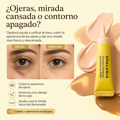 Corrector Hidratante para Ojeras con PDRN de Opaloria