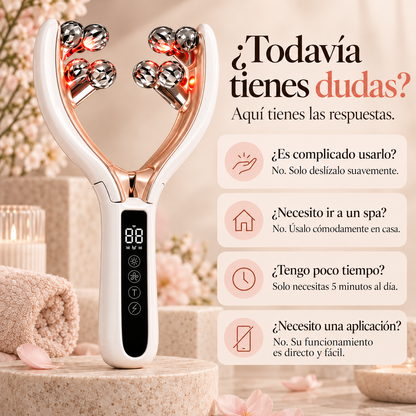 Rodillo de Lifting y Drenaje Facial Sculptia