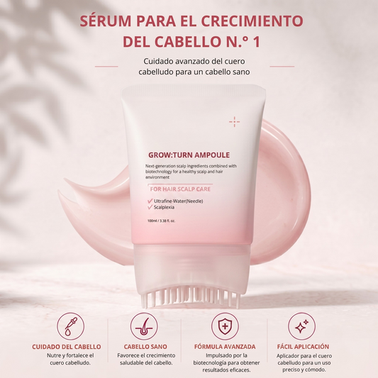 Serum Capilar Anticaída de Opaloria + Aplicador Brush con Fórmula Coreana