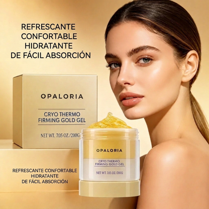 Gel reafirmante corporal Cryo Thermo Gold de Opaloria