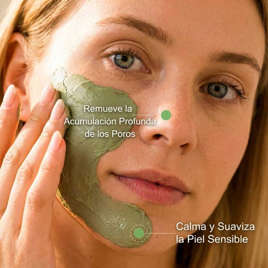 Mascarilla facial de burbujas de albahaca sagrada de Opaloria