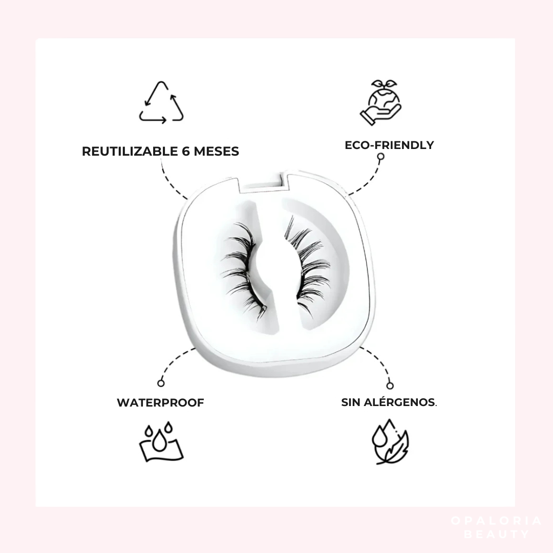 Kit de Pestañas Magnéticas® – Luce una Mirada de Impacto en Segundos