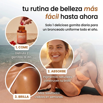 Gomitas Bronceadoras de Opaloria