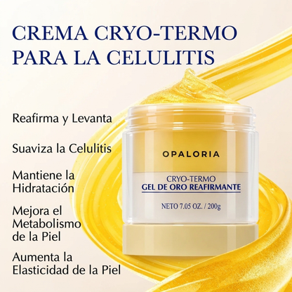 Gel reafirmante corporal Cryo Thermo Gold de Opaloria