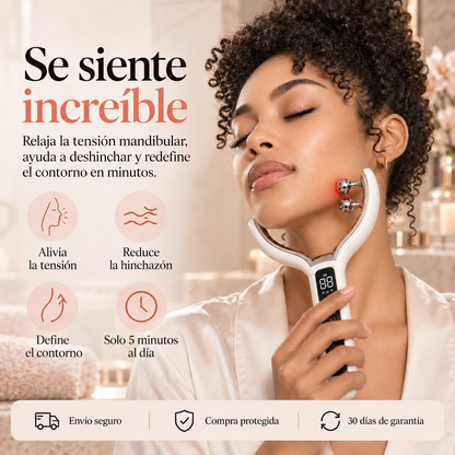 Rodillo de Lifting y Drenaje Facial Sculptia