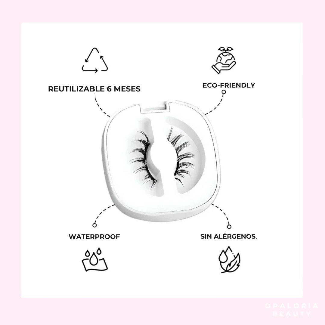 Kit de Pestañas Magnéticas® – Luce una Mirada de Impacto en Segundos
