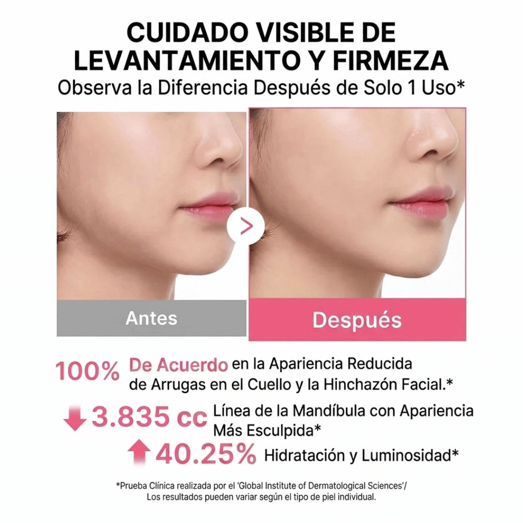 Crema Antiarrugas con Colágeno de Opaloria con Gua Sha