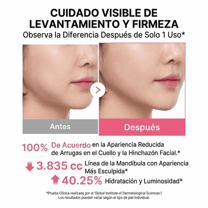 Crema Antiarrugas con Colágeno de Opaloria con Gua Sha