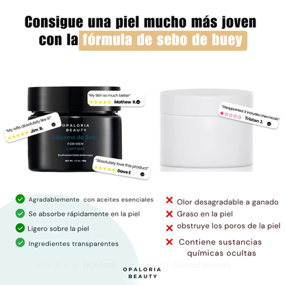 Bálsamo de Sebo Antiedad para Hombres