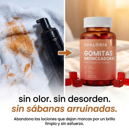 Gomitas Bronceadoras de Opaloria