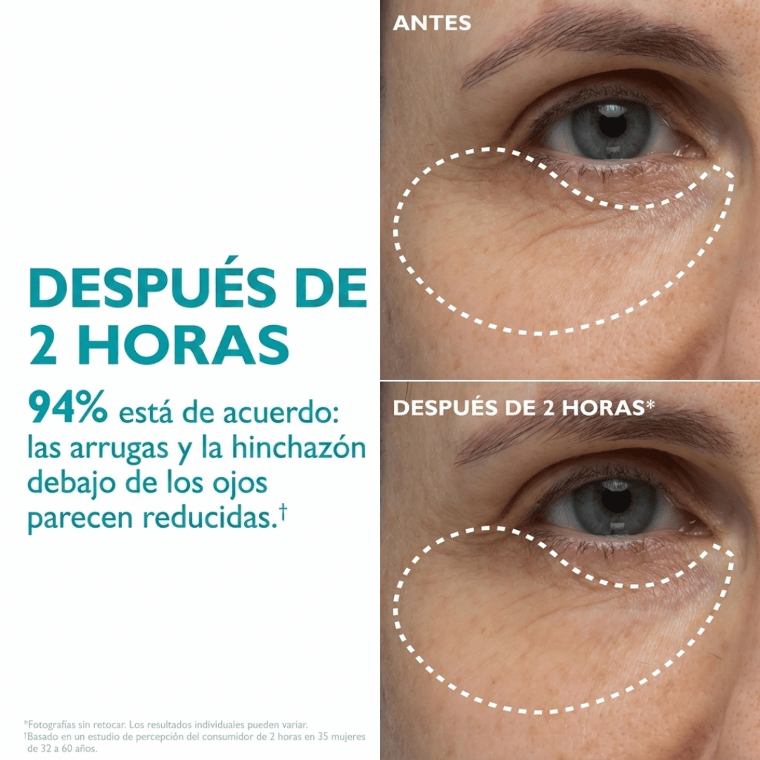 Cinta Adhesiva Facial Para Ojos con Infusión de Péptidos