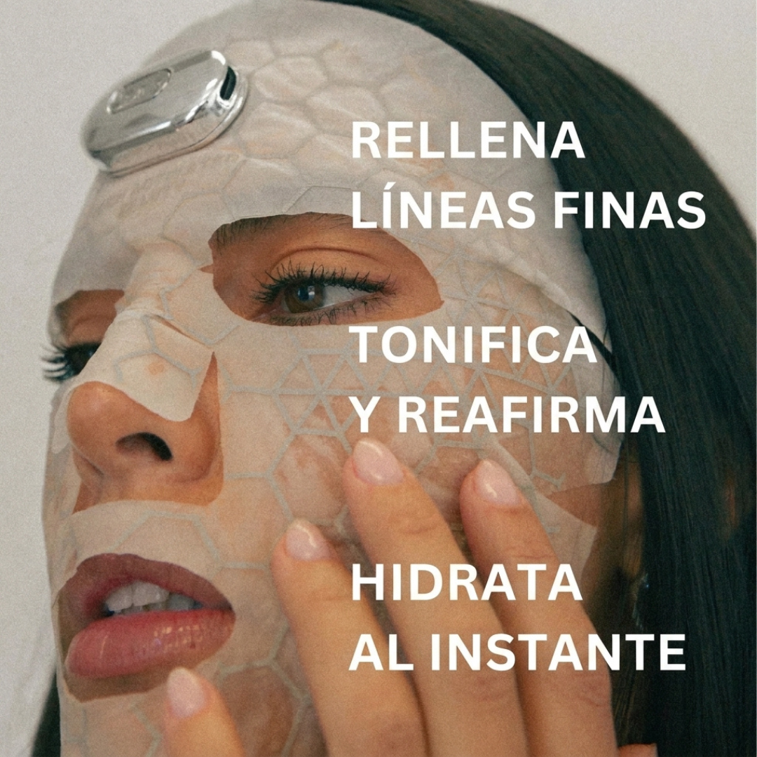 Mascarilla de Tela SilverFusion + Cápsula Activadora Tonificante