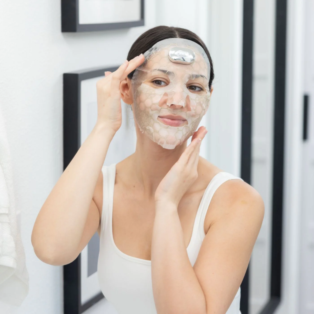 Mascarilla de Tela SilverFusion + Cápsula Activadora Tonificante