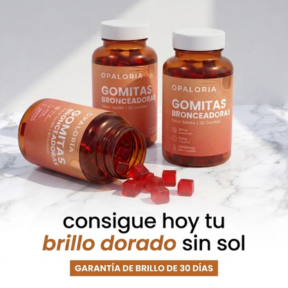 Gomitas Bronceadoras de Opaloria