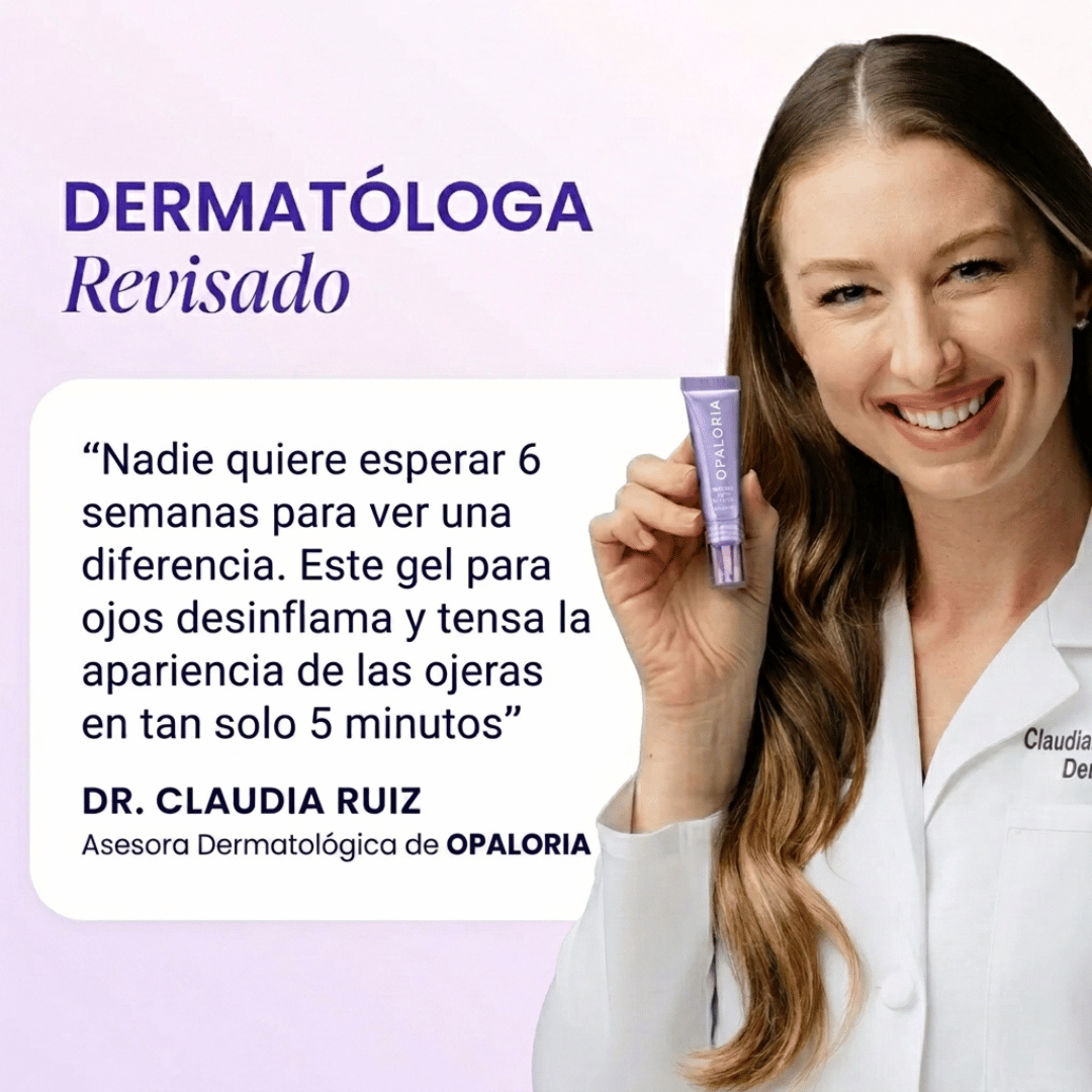 Gel contorno de ojos con efecto lifting instantáneo de Opaloria