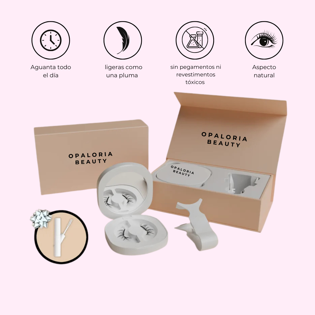 Kit de Pestañas Magnéticas® – Luce una Mirada de Impacto en Segundos