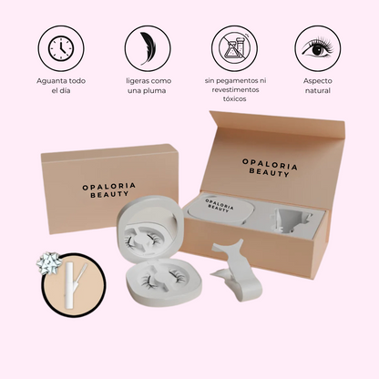 Kit de Pestañas Magnéticas® – Luce una Mirada de Impacto en Segundos