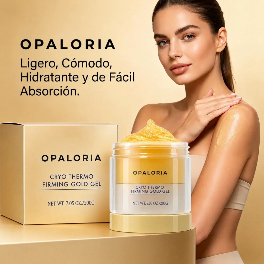 Gel reafirmante corporal Cryo Thermo Gold de Opaloria