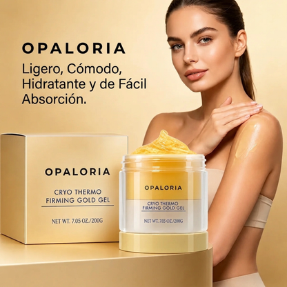 Gel reafirmante corporal Cryo Thermo Gold de Opaloria