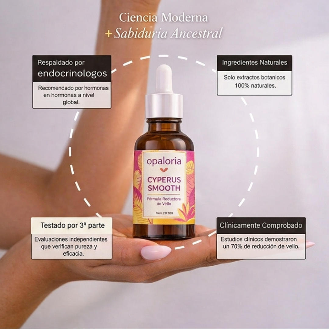 Aceite de Cyperus Rotundus - Reductor de Vello