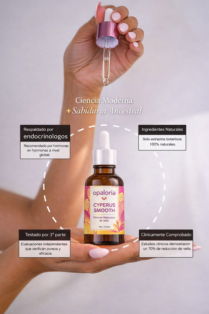 Aceite de Cyperus Rotundus- Reductor de Vello