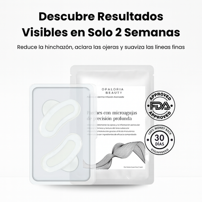 Parches  con microagujas de Opaloria Beauty