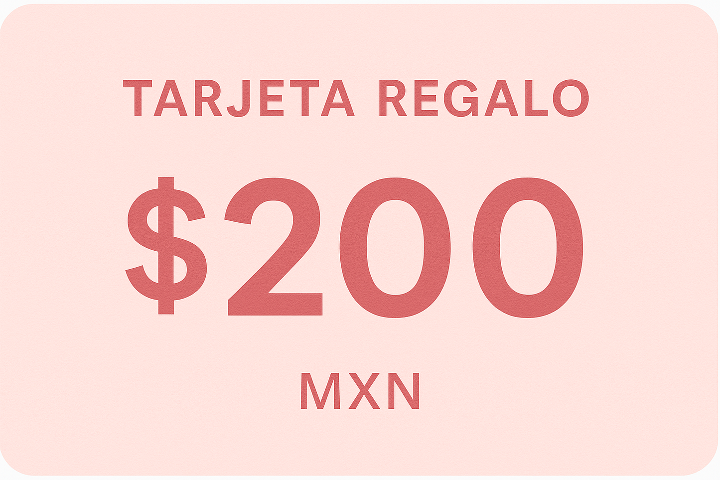Tarjetas Regalo