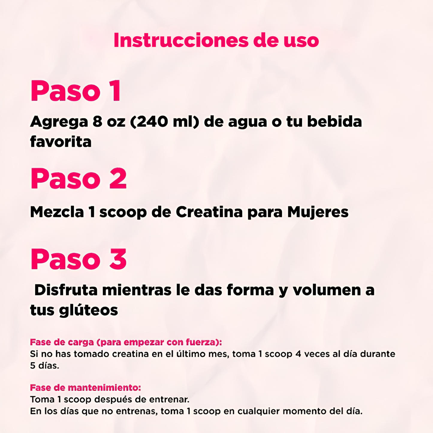 Creatina Sculpt™- Creatina para mujeres