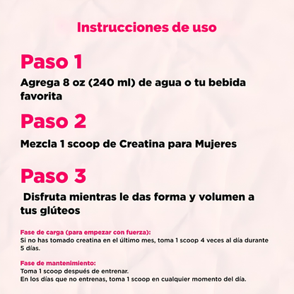 Creatina Sculpt™- Creatina para mujeres
