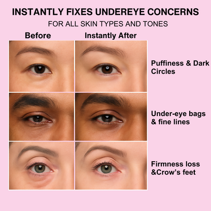 Reafirmante Instantáneo Contorno de Ojos- Compatible con maquillaje