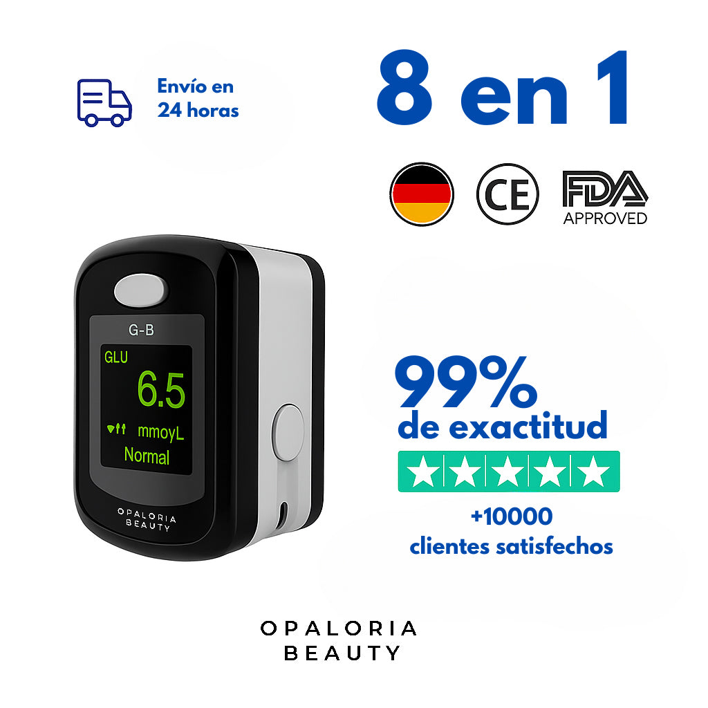 Monitor glucosa sin pinchazos GlucoSmart