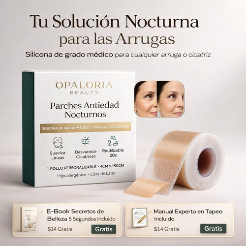 Parches Antiarrugas del Sueño · Grado Médico