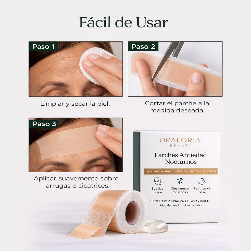 Parches Antiarrugas del Sueño · Grado Médico