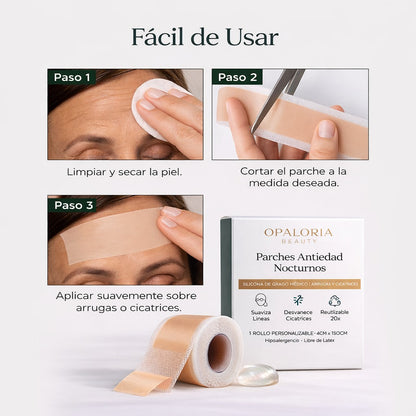 Parches Antiarrugas del Sueño · Grado Médico