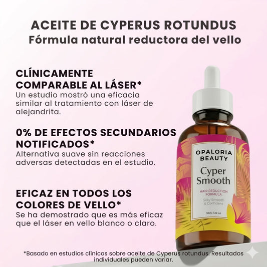 Aceite de Cyperus Rotundus- Reductor de Vello