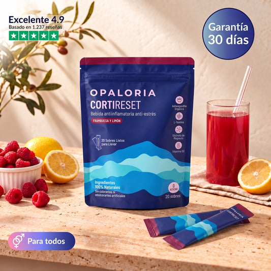 Cortireset - Bebida antiestrés y desinflamatoria de Opaloria