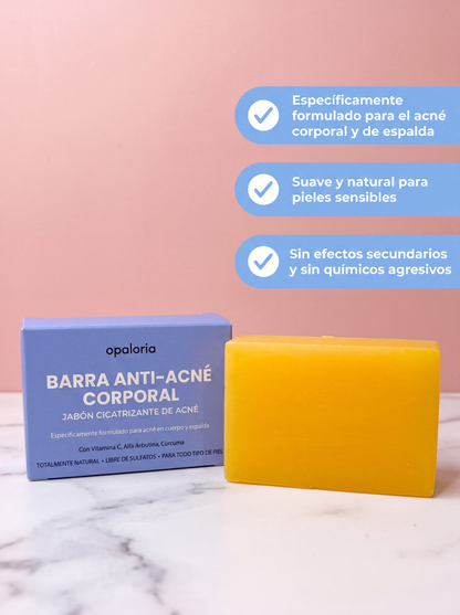 Barra Anti Granos y Manchas – Espalda libre